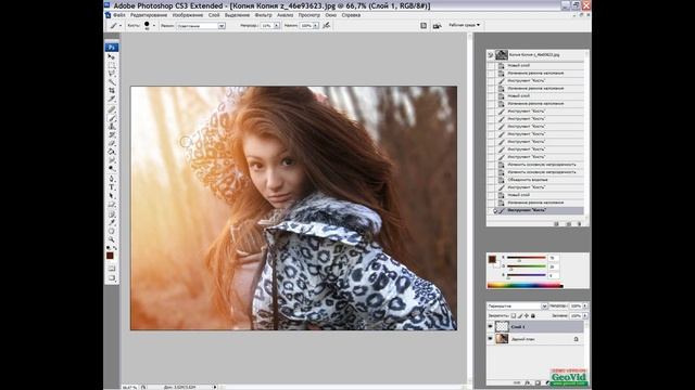 создание боке в фотошопе. смотреть онлайн