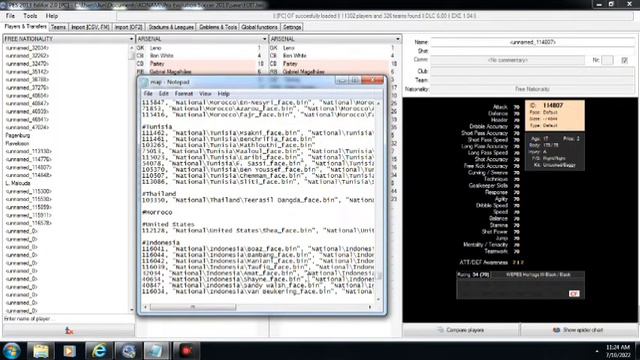 TUTORIAL EDIT PEMAIN & MEMASANG FACE DI PES 2013 смотреть онлайн