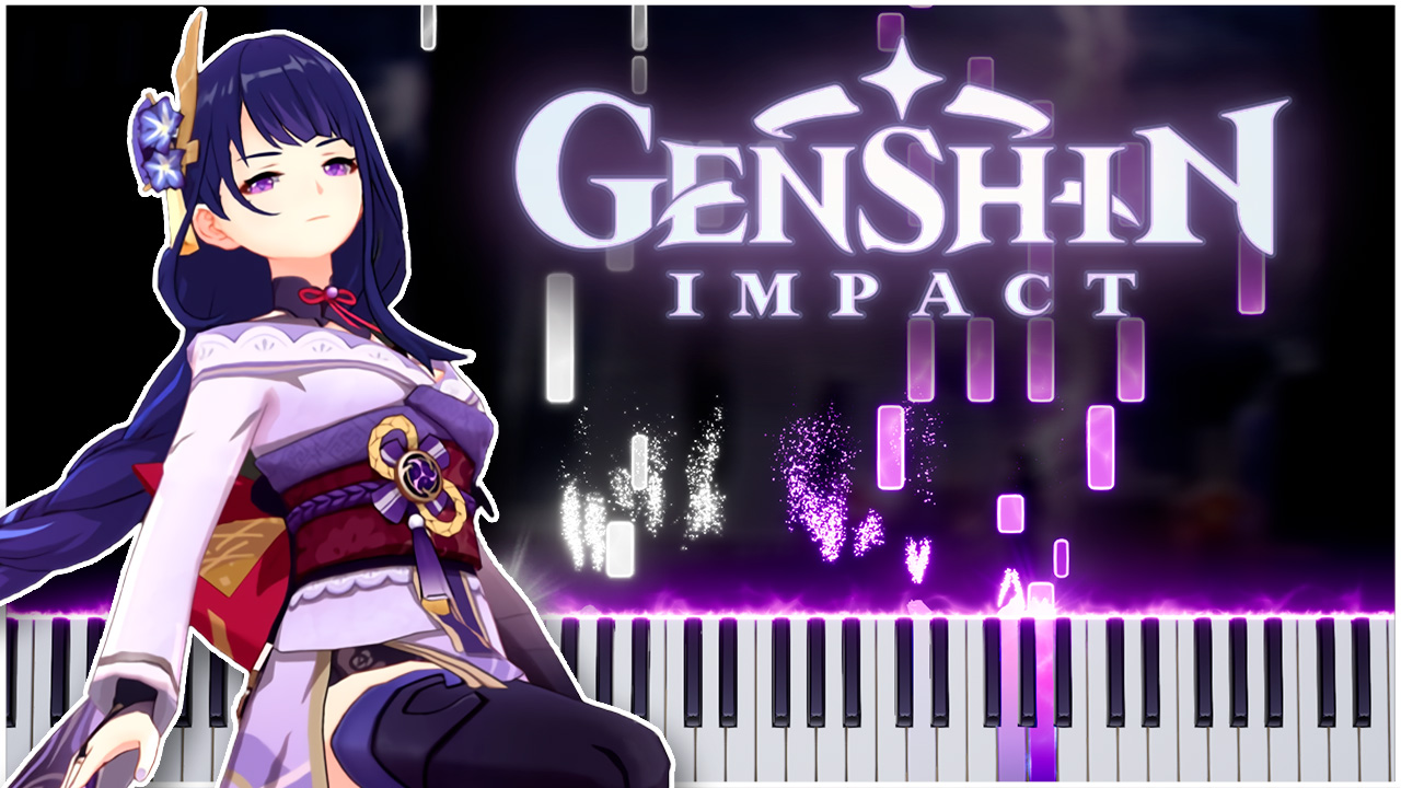 Overlord of the Thunderstorm / Inazuma Battle Theme (Genshin Impact) 【 КАВЕР НА ПИАНИНО 】 смотреть онлайн