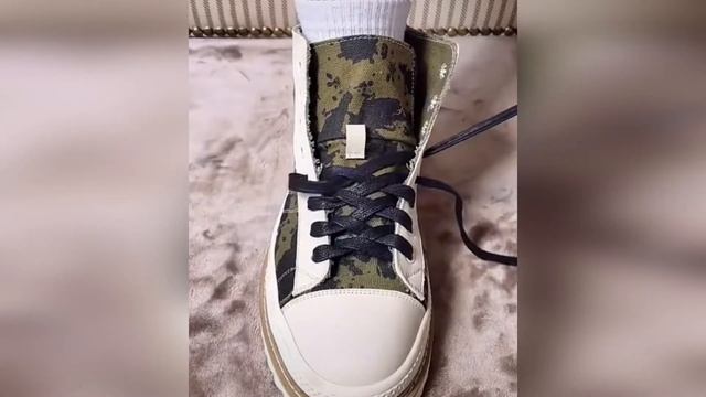 Как красиво завязать шнурки /Топ лучших шнуровок /Шнуровка ботинок #65 смотреть онлайн