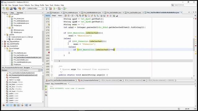 Java: Uso de CheckBox ComboBox RadioButton смотреть онлайн