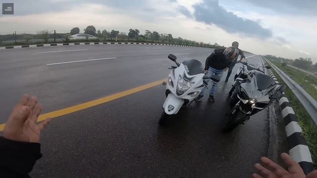 Kawasaki Ninja H2 Vs Suzuki Hayabusa Comparison | First Ninja H2 In Lucknow | Ksc Vlogs смотреть онлайн