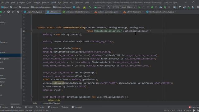 custom Alert Dialog in Android смотреть онлайн