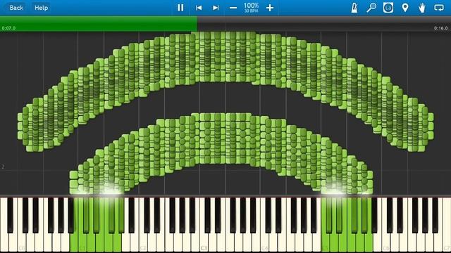 WI-FI Synthesia MIDI Art смотреть онлайн