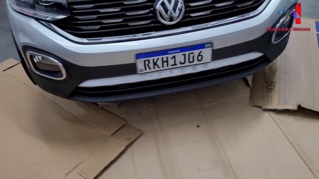 T-CROSS Highline - Problema no farol full led - DRL com luminosidade fraca смотреть онлайн