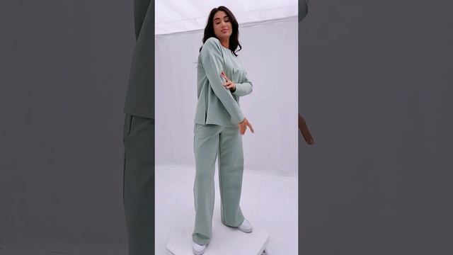 Женский костюм с брюками 70078 смотреть онлайн