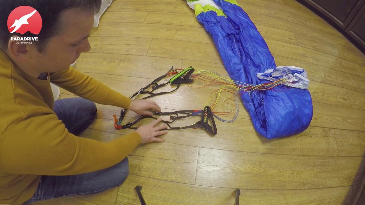 Параплан Arcus RS (Swing) - обзор поставки и конструкции крыла смотреть онлайн