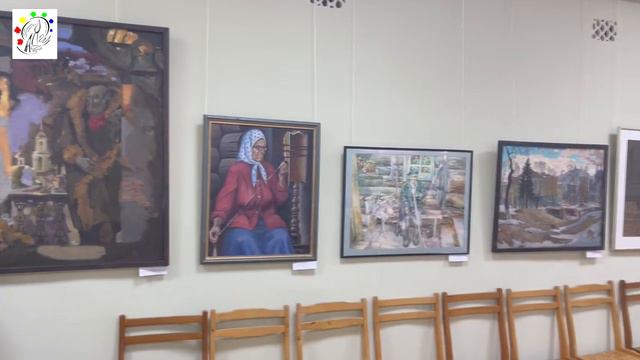 Выставка "Мэтры в гостях у Художки", посвящённая 300- летию родного города Нижний Тагил. смотреть онлайн