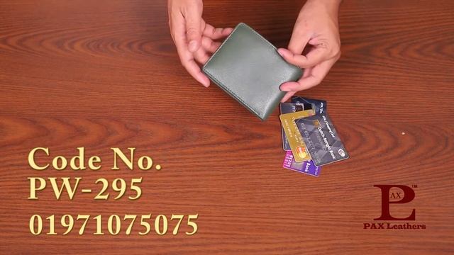 PAX Leathers Wallet PW 295 смотреть онлайн