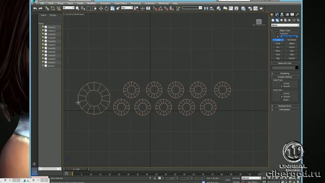 Моделька танка в 3dmax для будущих экспериментов смотреть онлайн