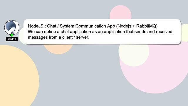 NodeJS : Chat / System Communication App (Nodejs + RabbitMQ) смотреть онлайн