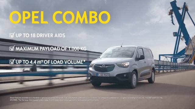 Opel Combo Cargo with Front Passenger Bench смотреть онлайн
