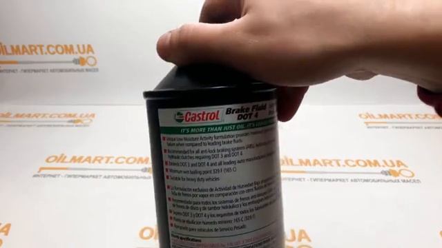 Тормозная жидкость CASTROL BRAKE FLUID DOT 4 смотреть онлайн