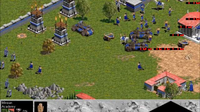 Age of empires Gold Edition minoan part 2 gameplay смотреть онлайн