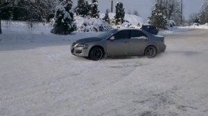mazda 6 mps на снегу