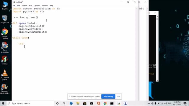 How to create Speech Recognition using python| Speech to text translation |Dare to Program|Part-5 смотреть онлайн