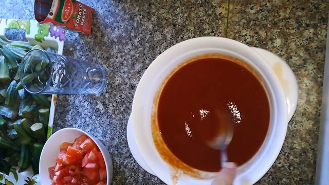 Как готовить бамию (Окра) /Рецепт Бамия /Окра смотреть онлайн