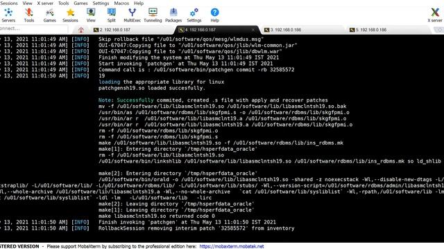 How to rollback oracle database patches using opatchauto rollback option смотреть онлайн