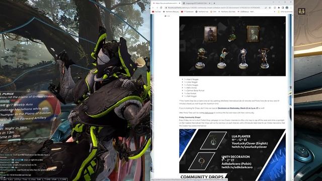 Free Warframe Items March 20-24! Noggles & Archon Shards! смотреть онлайн