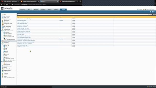 Inspecting SSL/TLS connections on PaloAlto Firewall and blocking EICAR malware file download смотреть онлайн