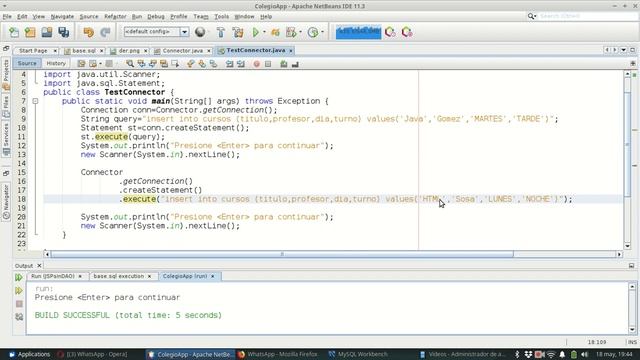 Java SE 0262 JDBC connector смотреть онлайн