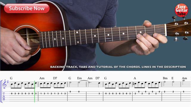 How To Play Somewhere Over The Rainbow (GUITAR TUTORIAL) смотреть онлайн
