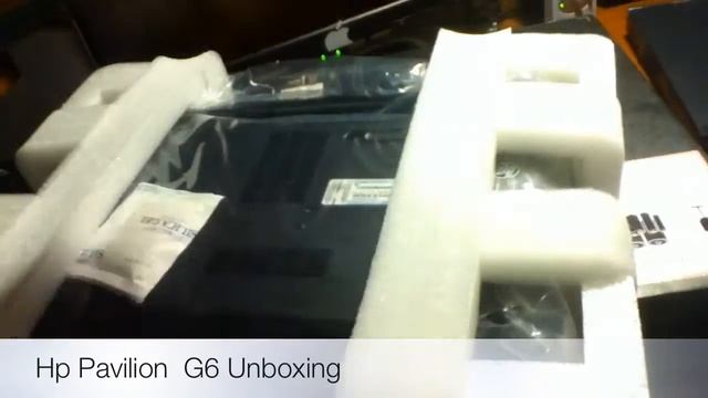 Unboxing 15.6" HP Pavillion G6 смотреть онлайн