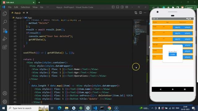 React Native tutorial in Hindi #57 Pass Data to Modal смотреть онлайн