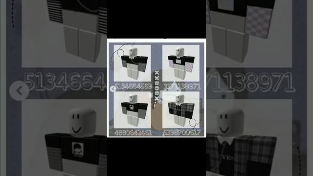 коды на одежду в роблоксе? смотреть онлайн