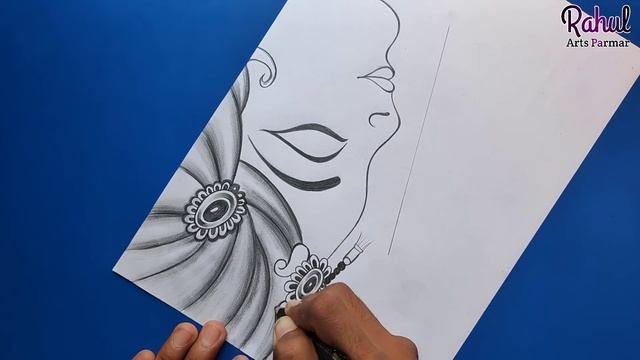 How To Draw Krishna | Easy Drawing Trick | Tutorial | Janmashtami Special Pencil Drawing | Simple смотреть онлайн