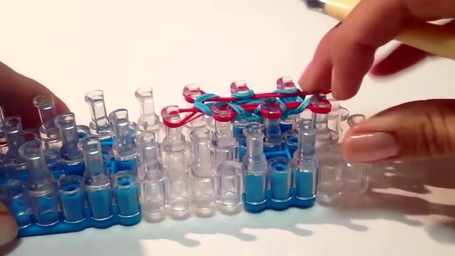 Как сделать оплетку для КЛЮЧА из резинок Rainbow Loom, Урок 57 смотреть онлайн