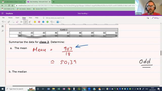 Grade 12 - Data Handling Math Literacy (measures of central tendency - basics) смотреть онлайн