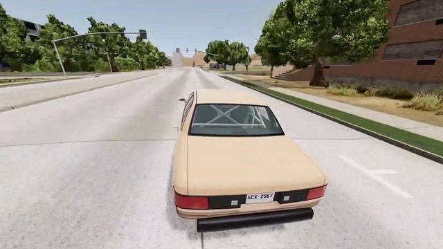 BeamNG Spike strip pile up #13 смотреть онлайн