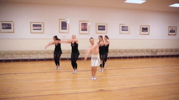 Maddie Ziegler Learns a Dance Routine with The Rockettes