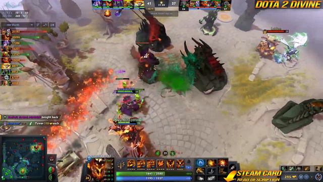 🔥 DENDI Gosu Shadow Fiend MID — Ethereal Blade + Revenant Brooch 100% MAX Magic Build Dota 2 Pro смотреть онлайн