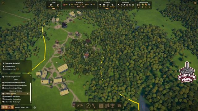 Foundation - Early Access Gridless Medieval City-Building Game - 2023 Live Gameplay - Part 2 смотреть онлайн