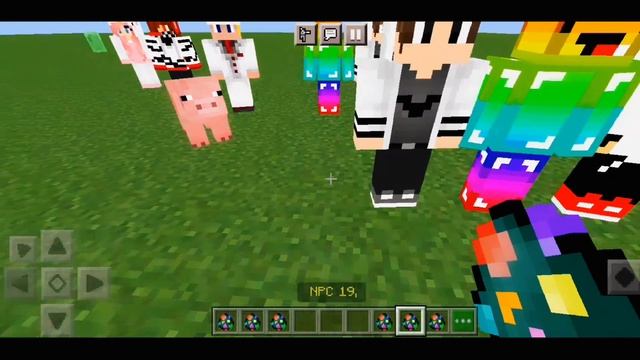 МОД НА НПС В МАЙНКРАФТ ПЕ | Minecraft нпс смотреть онлайн