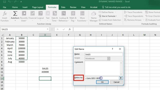 DYNAMIC Named Range in Excel | ExcelJunction.com смотреть онлайн