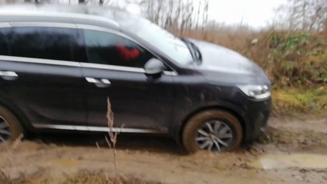 Sorento Prime "Фантик" в разрез колеи off road смотреть онлайн