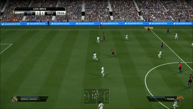 FIFA 14 Xbox ONE: Mi Primer GamePlay, BARCELONA vs REAL MADRID смотреть онлайн