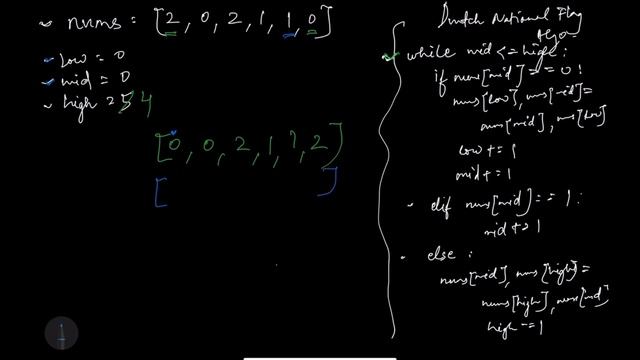 Sort Colors | Dutch National Flag Algorithm | Python | Leetcode - 75 смотреть онлайн