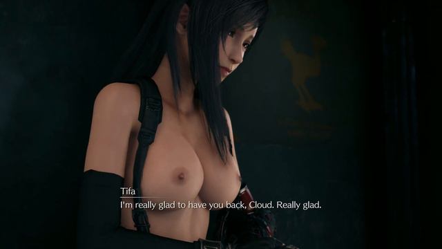 FINAL FANTASY VII - Tifa Lockhart Topless - 4K ULTRA 7900XTX