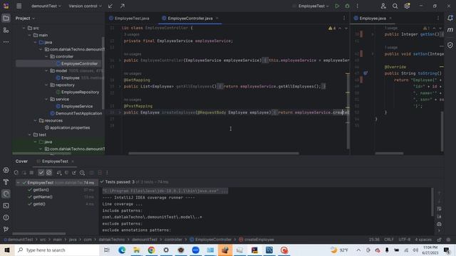 # Junit Test Spring Boot with Mockito # ChatGPT # Testing Controller #Testing Services смотреть онлайн