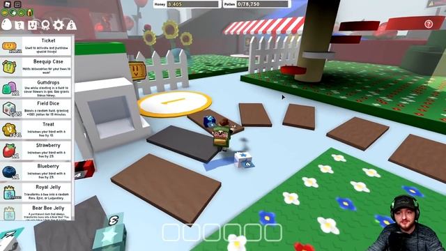 New *BEEQUIP* TEST REALM UPDATE! + Snowflakes | Roblox Bee Swarm смотреть онлайн