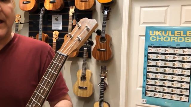 Islander AST-4 Acacia Super Tenor Ukulele Demo by UKE Republic смотреть онлайн