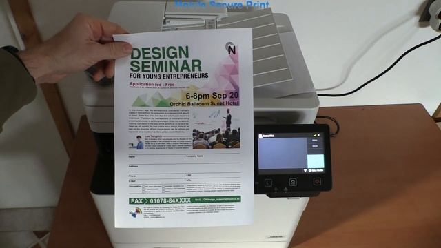 Canon MF754Cdw MF752Cdw Wireless Setup (part4) WiFi direct, Firmware Upgrade, Secure Print, Airprin смотреть онлайн