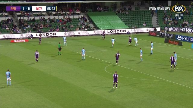 Hyundai A-League 2018/19 Round 7: Perth Glory 1 - 0 Melbourne City