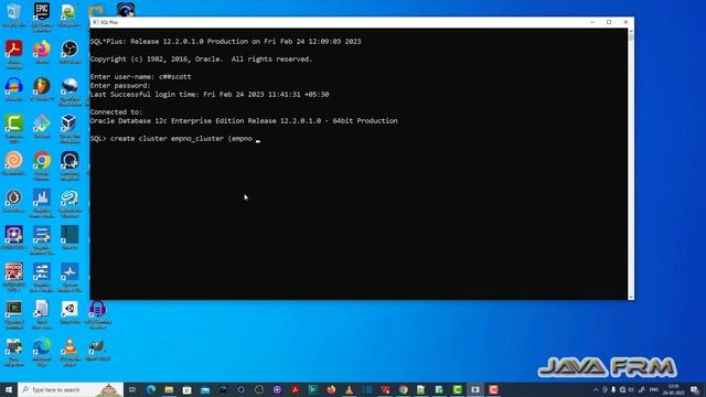 ORA-02335: invalid datatype for cluster column - Oracle Database 12c Error Messages смотреть онлайн