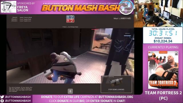 TEAM FORTRESS 2 - Hour 31 - Button Mash Bash 2 смотреть онлайн