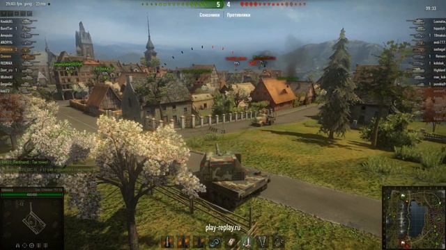 Bat.-Châtillon 155 58, Ласвилль, Стандартный бой смотреть онлайн